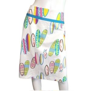 Bamboo Traders Surf Board Summer Skirt 16